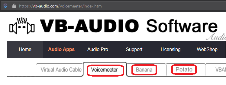 VB-Audio VoiceMeeter